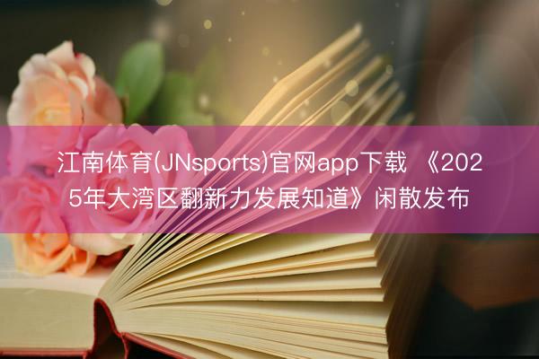 江南体育(JNsports)官网app下载 《2025年大湾区翻新力发展知道》闲散发布